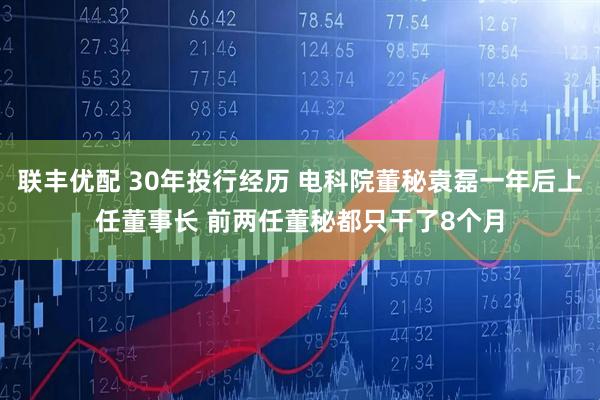 联丰优配 30年投行经历 电科院董秘袁磊一年后上任董事长 前两任董秘都只干了8个月
